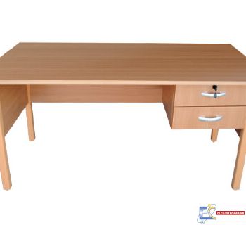 Bureau SOTUFAB CLASSIQUE + 2 TIROIRS - BS0119 L : 140cm H : 75 cm P : 70 cm