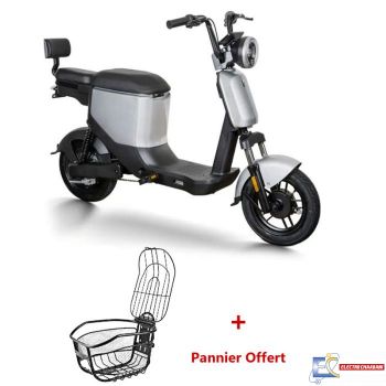 SCOOTER ÉLECTRIQUE YADEA U3 400W - GRIS