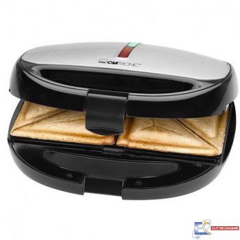 Appareil de Cuisson CLATRONIC 3-en-1 ST-WA-3670 800 W - Noir&Inox