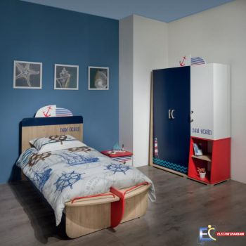 Chambre A Couché Pour Enfant MARIN CHE25DV/BL001