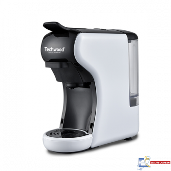 Machine à Café Expresso 2 en 1 TECHWOOD NESPRESSO & DOLCE GUSTO TCA-191N 1450W - Blanc