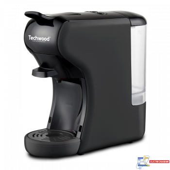 Machine à Café TECHWOOD TCA-196N Expresso 2 EN 1 Nespresso & Dusto Gusto Noir