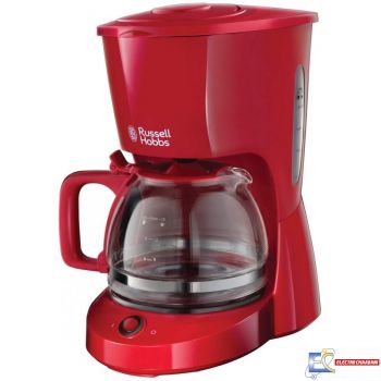 Cafetière Russel Hobbs Texture Rouge - 975W - 22611-56