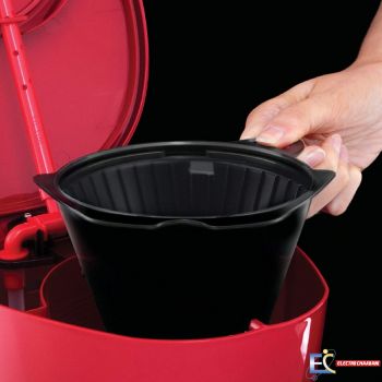 Cafetière Russel Hobbs Texture Rouge - 975W - 22611-56