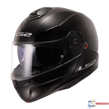 Casque LS2 STROBE II Solid Gloss Black