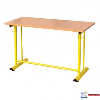 TABLE ECOLIER BIPLACE A DEGAGEMENT LATERAL TE04