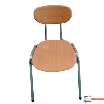 Chaise SPIM CHYM OAK Chromé - A1092