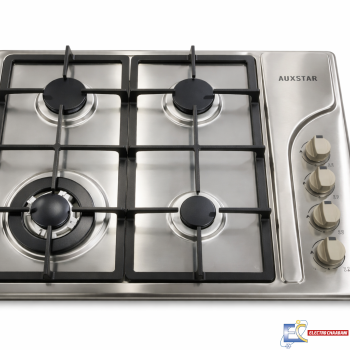 Plaque De Cuisson AUXSTAR 400I FT - 4 Feux - Fonte - Inox