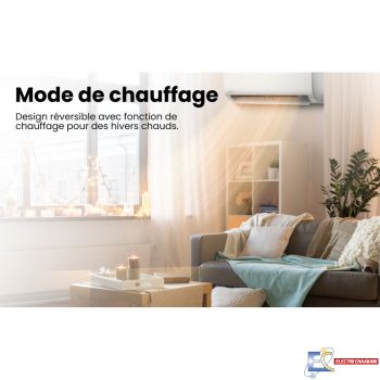 Climatiseur COMFEE Chaud / Froid 9000 BTU - Smart - Blanc