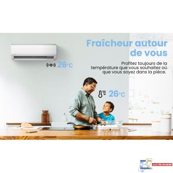 Climatiseur COMFEE Chaud / Froid 9000 BTU - Smart - Blanc