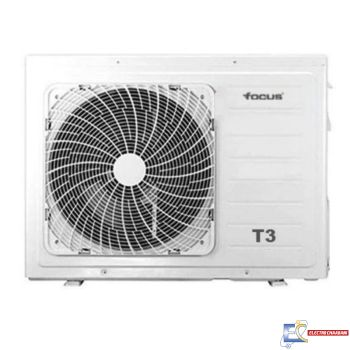Climatiseur FOCUS 12000 BTU FC-12CH Inverter Tropicalisé T3 - Smart - Chaud & Froid Blanc