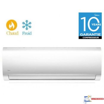 Climatiseur Midea Chaud Froid 24000 BTU - MSAF-24HRN1 - Garantie 3ans
