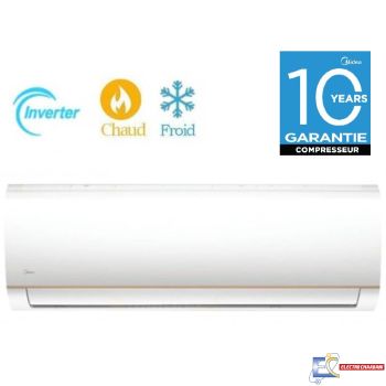 Climatiseur Inverter MIDEA 18000BTU Tropicalisé Chaud & Froid - MSAF-18HRDN1 - Garantie 3ans