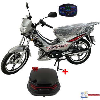 Motocycle Forza MotoStars FIRST MAXIII 3- 125CC - DIGITAL Gris