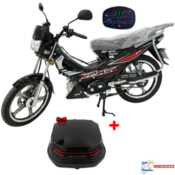 Motocycle Forza MotoStars FIRST MAXIII 3- 125CC - DIGITAL Noir