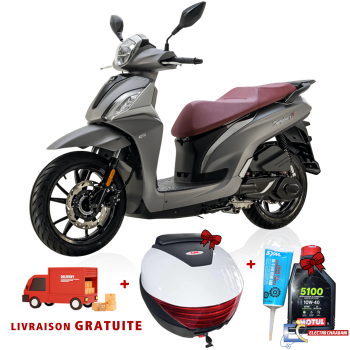 Scooteur SYM SYMPHONY ST 125 CBS E5 - injection Gris Nardo