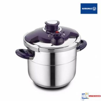 COCOTTE KORKMAZ HERA 7L - VIOLET / INOX - A169