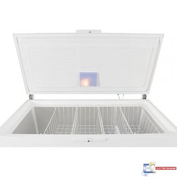 Congélateur Horizontal WHIRLPOOL WHE3933 500 Litres Blanc - 6éme Sens