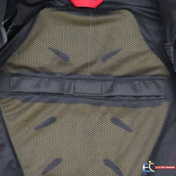 Veste Moto Axor Cruise 2 - Noir / Rouge - XL