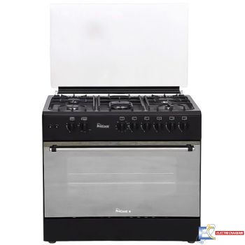 Cuisinière à Gaz PROCOOK TG6950NF 90cm 5 Feux - Noir
