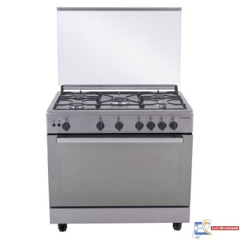 Cuisinière ARISTON ARR9GGF23125XNA - 5 Feux à Gaz - 90cm - INOX