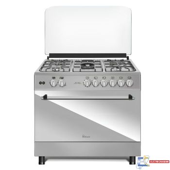 Cuisinière à Gaz PROCOOK TG6950IX 90cm 5 Feux - Inox