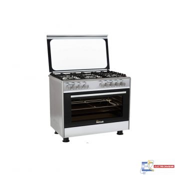 Cuisinière PROCOOK à Gaz + Four Électrique TE6950IX 90 cm - Inox