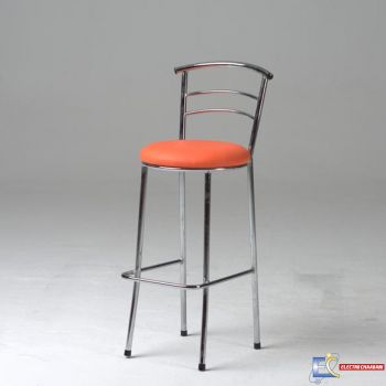Tabouret Alice Chromé
