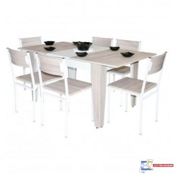 Salle à Manger TABLE EXTENSIBLE 130/170x90cm TC0065CB/BC