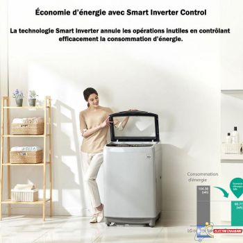 Lave-linge Top LG 7kg T7588NEHPA
