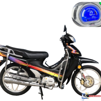 Cyclomoteur MOTOS STARS Jialing VIPER- 125CC- DIGITAL - NOIR (CARTE GRISE )