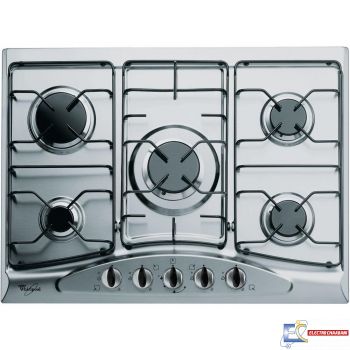 Plaque de cuisson WHIRLPOOL 5 feux AKM 361/IX/01 Inox