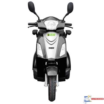 scooter Tricycle ZIMOTA Electrique THREE - Noir