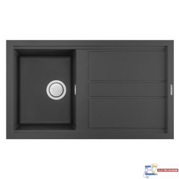 ÉVIER GRANITECK FOCUS SMART.86B NOIR