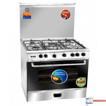 Cuisinière UnionAire - C6090S3V-FC-511 - 90cm - Inox
