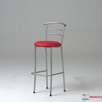 Tabouret Alice Chromé