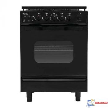 Cuisinière Condor 4 feux 60cm - Noir - F4500B