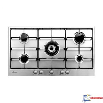 Plaque de cuisson CANDY 5 Feux 90 cm -Inox - PG953/1SX