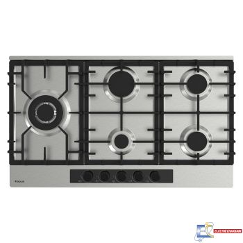 Plaque De Cuisson 87CM Focus F.414X Grille En Fonte – Inox