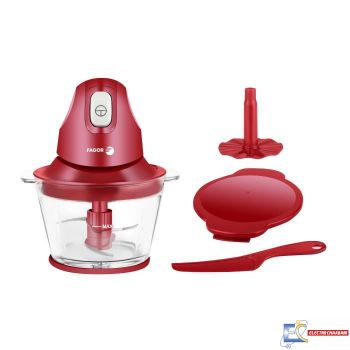 Mini Hachoir FAGOR FG565 300W Avec Accessoires - Rouge