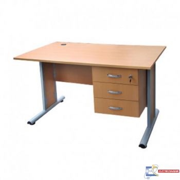 Bureau Opérateur STANDARD STRATIFIÉ + 3 TIROIRS BS0125