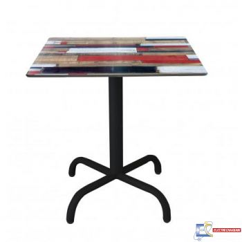 Table 60x60cm COMPACT SOCLE PEINTURE TBIS102