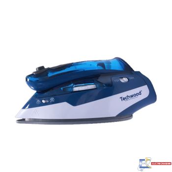Fer a Vapeur DE VOYAGE TECHWOOD Poignée pliable - Bleu