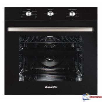 Four Encastrable Ventilé NEWSTAR FOU614GM 76 Litres - Noir