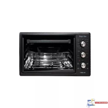 Four électrique Magic Gas 48N - 48L Ventilé - Tourne Broche - 1300W - Noir
