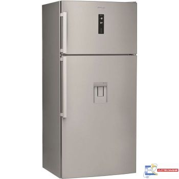 Réfrigérateur Posable Whirlpool No Frost 6éme Sens 574L - W84TE72X-AQUA - Inox