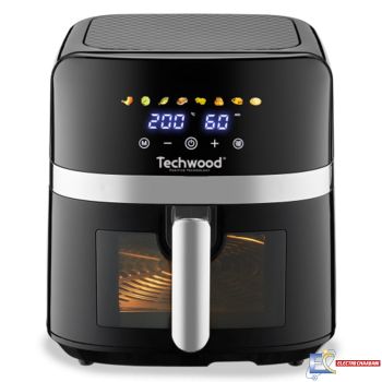 Friteuse Sans Huile TECHWOOD TFR-866SHD 8L - 1700 W  - Noir