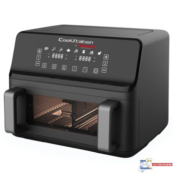 Friteuse Sans Huile TECHWOOD Duo CS-945 9L - 1700W - Noir