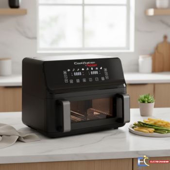 Friteuse Sans Huile TECHWOOD Duo CS-945 9L - 1700W - Noir
