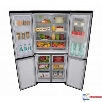 Réfrigérateur LG Multiport InstaView Door-in-Door™ 458 Litres Silver Total No Frost GC-Q22FTQEL - Noir